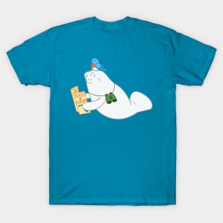 Bird Watcher Manatee T-Shirt